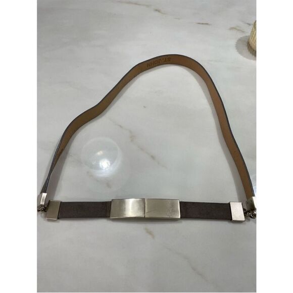 St. John Leather belt size medium main image 4